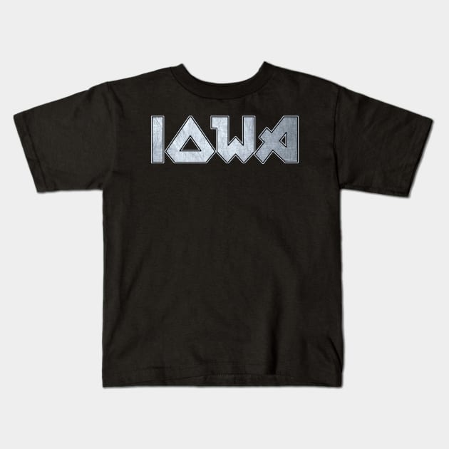 Iowa Kids T-Shirt by KubikoBakhar